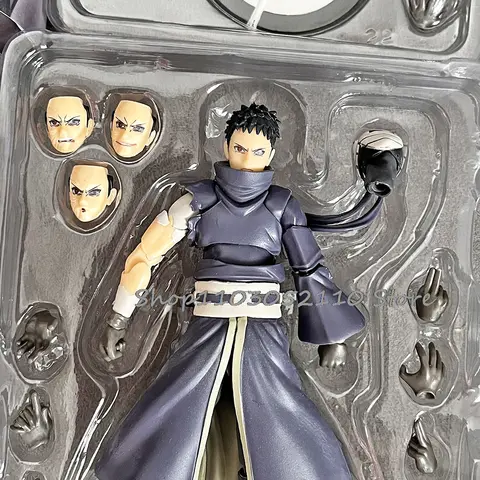 SHF Naruto Uchiha Obito Actionfigur SHFiguarts Obito Figur PVC Staty Modell Docksamling Leksak Födelsedagspresenter 6 best sales obitofigur - №2
