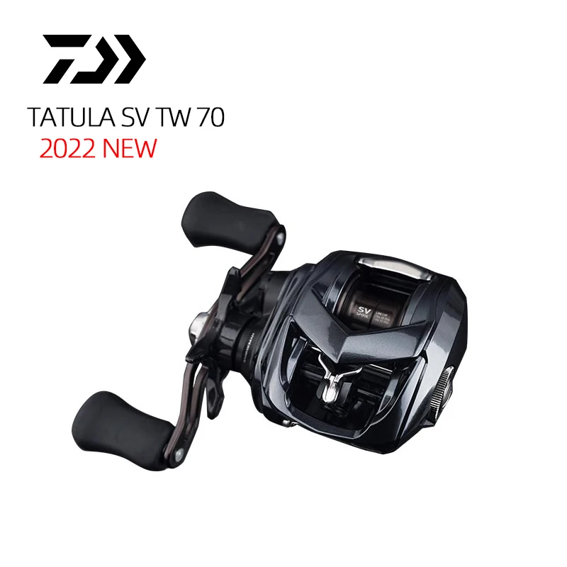 

2022 NEW DAIWA TATULA TW SV 70 Fishing Reel Baitcast Reel 7+1BB Drag 4.5KG Weight 185g SV Spool