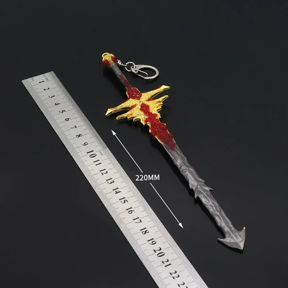 22cm Bodian's Giant Killer Sword Baldur Game Weapon Dragon City Metal Game Peripheral Samurai Sword Weapon Model Gifts Toy Boys