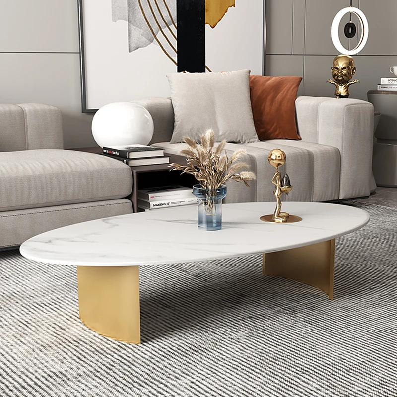 Living Room Console Coffee Table Makeup Gold Modern Nordic Coffee Tables Bedroom Luxury Beistelltisch Library FurnitureLTY40XP