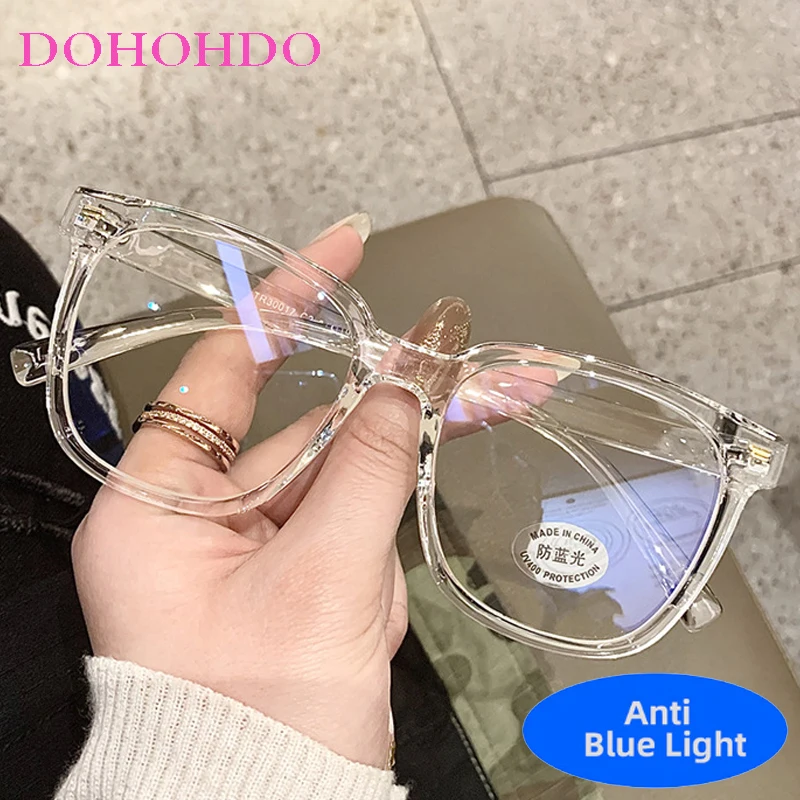 

Classic Square Blue Light Blocking Glasses For Women Man Optical Computer Eyeglasses Fashion Brand Designers Eyewear Lentes Оч