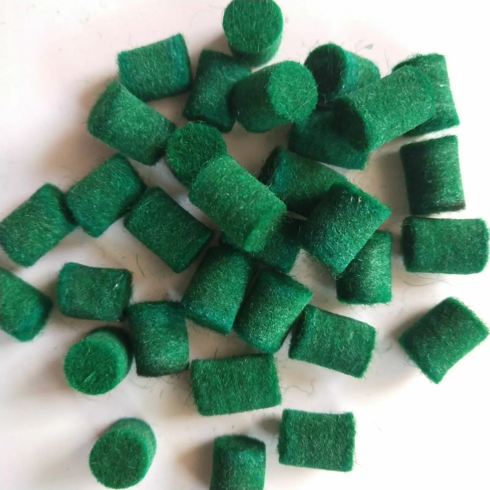 100 pcs Saxophone Bumper Felts Repair Parts Sax Accessories green colour