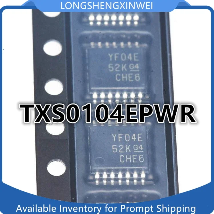 1PCS TXS0104EPWR Silk Screen YF04E TSSOP-14 New  Bidirectional Voltage Level Converter Original