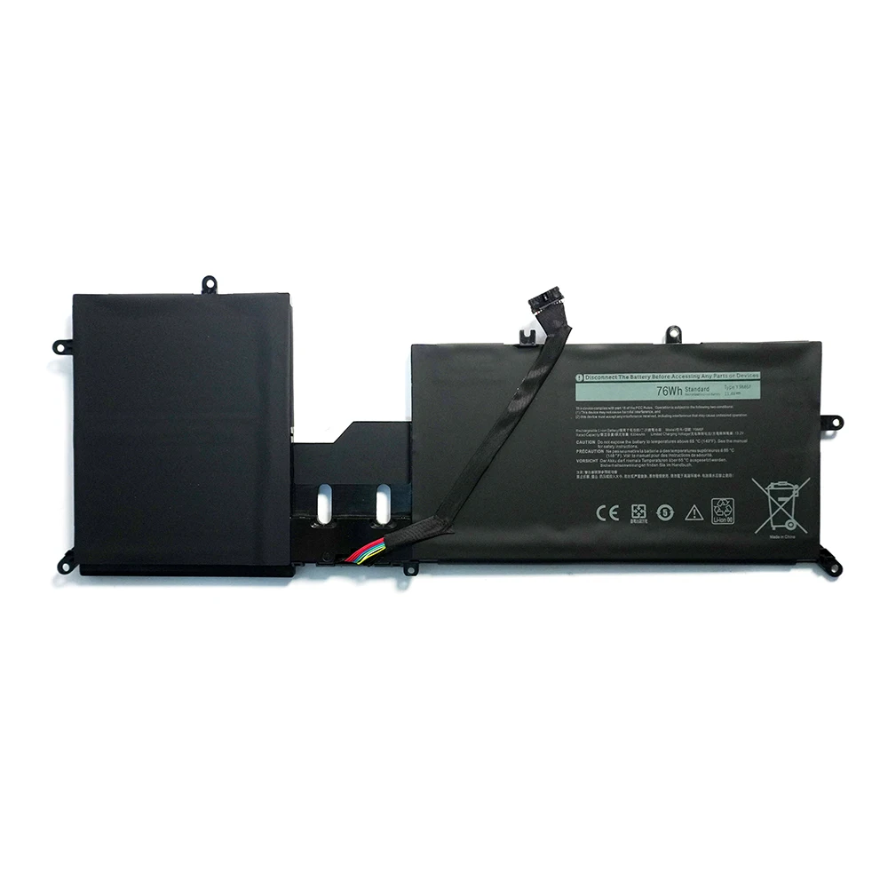 7XINbox Y9M6F 11.4V 76Wh 6334mAh OEM Battery For Dell Alienware M15 ALW15MD4725W R2 P87F P41E R2 ALW15M-R4958W YM9KC 08K84V