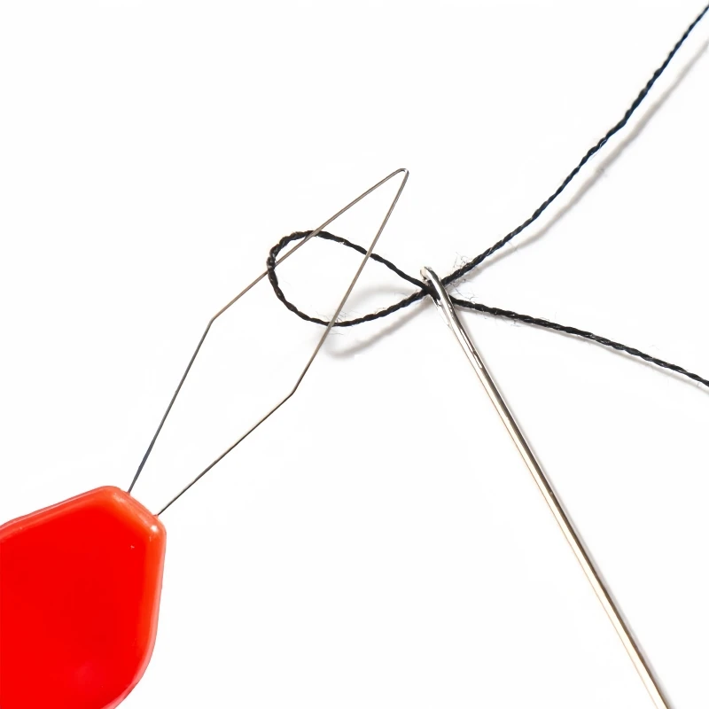 10/20/50 Stück Kunststoff-Nadel-Einfädler für Senioren, einfaches Hilfegerät zum Einfädeln von Nadeln, DIY-Nähwerkzeuge, handgemachtes Nähzubehör – Detail 8