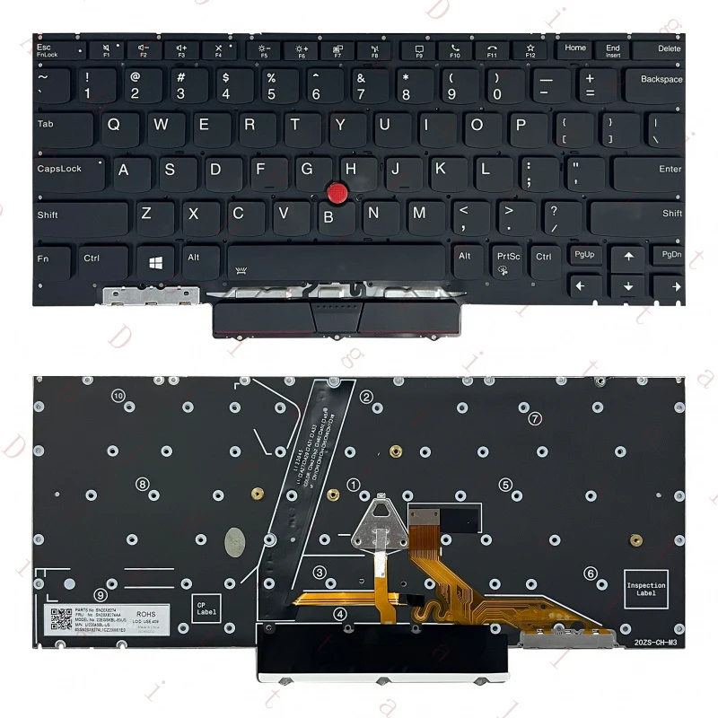 

A is suitable for Thinkpad Lenovo X1 Nano Gen1 gen2 GEN3 laptop keyboard