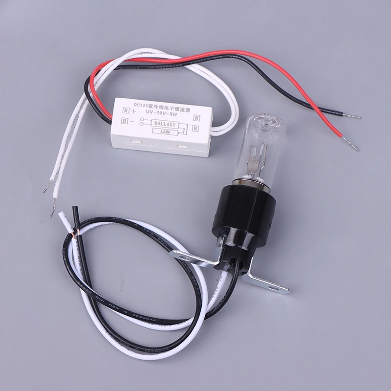 1Set 3W DC 12V 185-254nm UV Light Lamp Disinfection Bulb Portable For Refrigerator Dryer Microwave Accessories