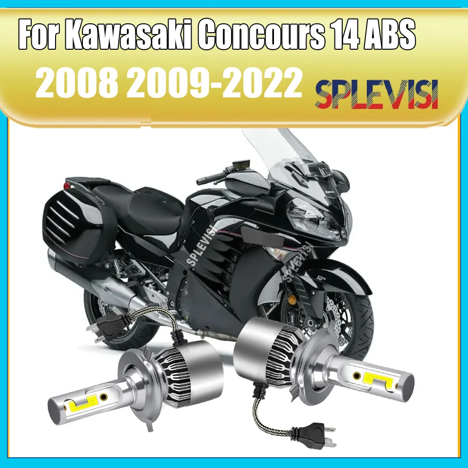 

H4 HB2 9003 Driving Light Headlamp Bulbs-driving safer in a variety of weather For Kawasaki Concours 14 ABS 2008 2009 2010-2022