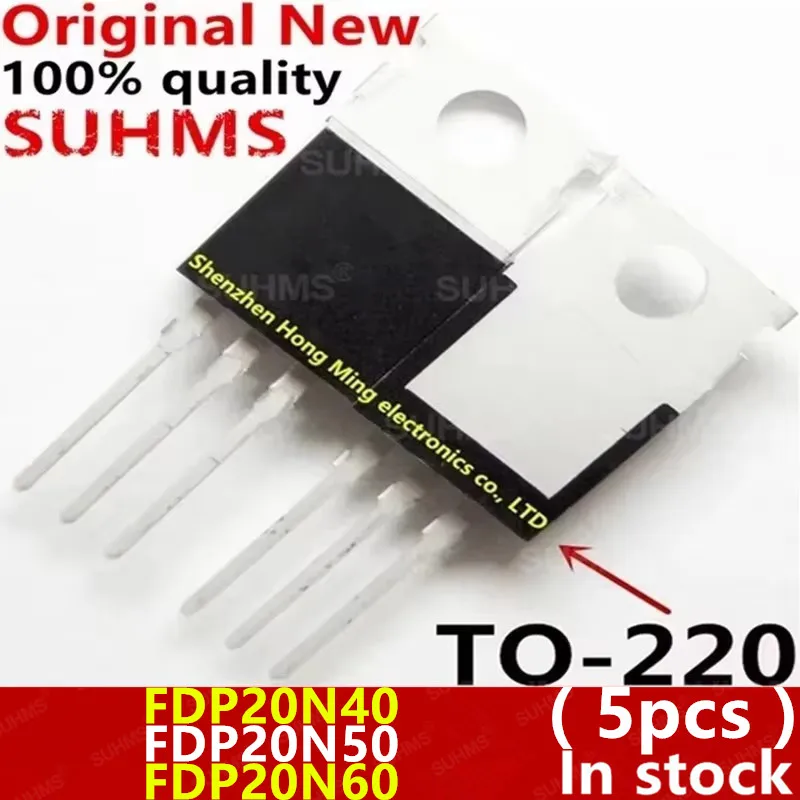 (5piece)100% New FDP20N40 FDP20N50 FDP20N60 FDP 20N40 20N50 20N60 TO-220