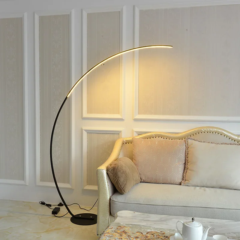 

Minimalist floor lamp living room reading bedroom bedside sofa corner next to the standing study table lamp simple Nordic