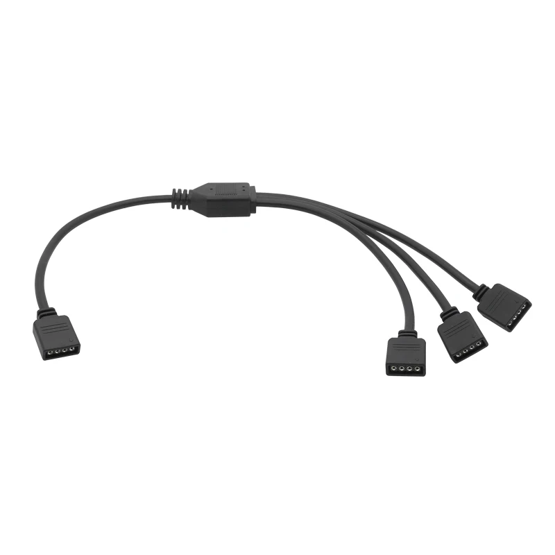 Moederbord Rgb Sync Splitter, 12V 4pin Rgb/5V 3pin Argb Sync Hub Overdracht Verlengkabel Voor M/B Asus Gigabyte Msi