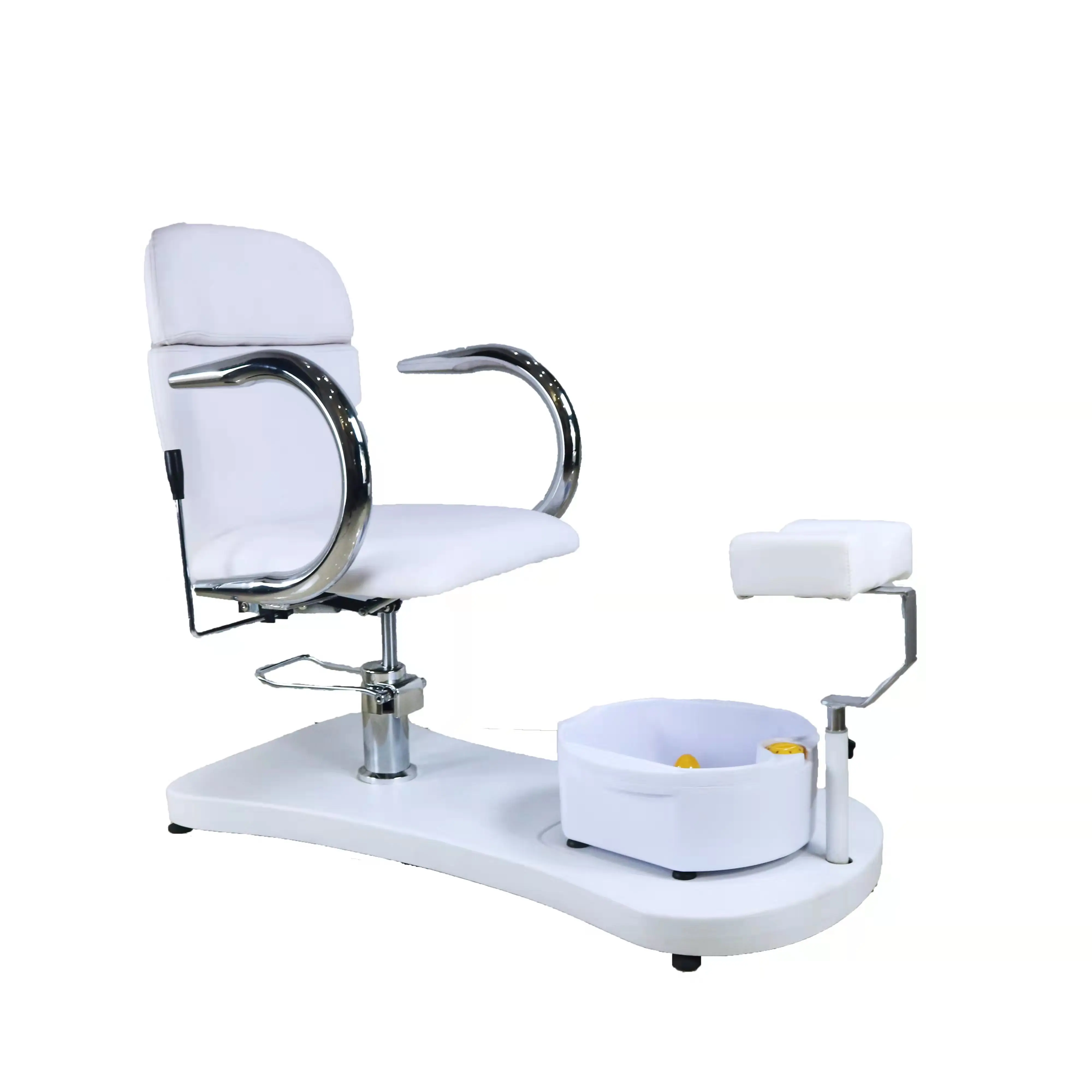 Spa Pedicure Chair with Massage Feature Modern Design Bowl and Drain System
