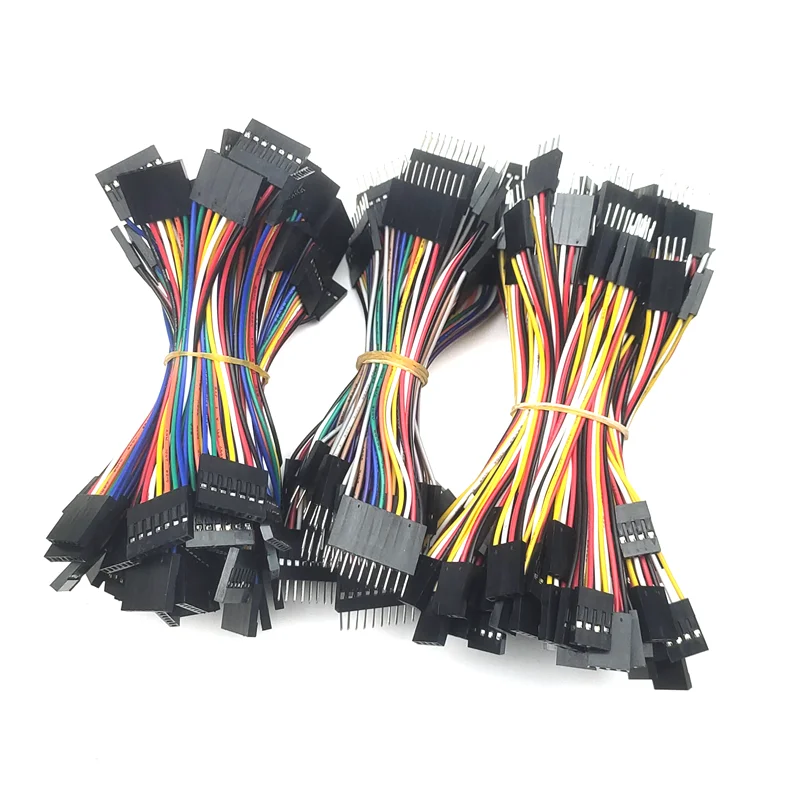 

10PCS 2.54MM Pitch Dupont Line Female / Male 2P 3 4 5 6 7 8 9 10 Pin Dupont Cable Connector Jumper Cable Wire 10cm/20cm/30cm