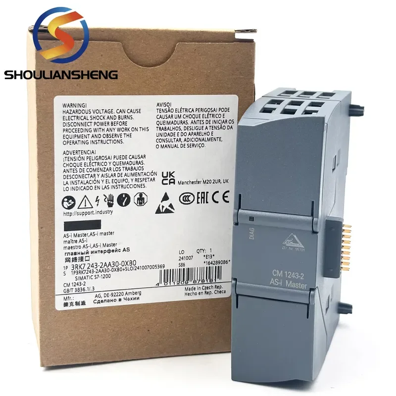 Gold Seller 3RK7243-2AA30-0XB0 S7-1200 Series PLC Controller Industrial Control Programming Controller New Original Warehouse