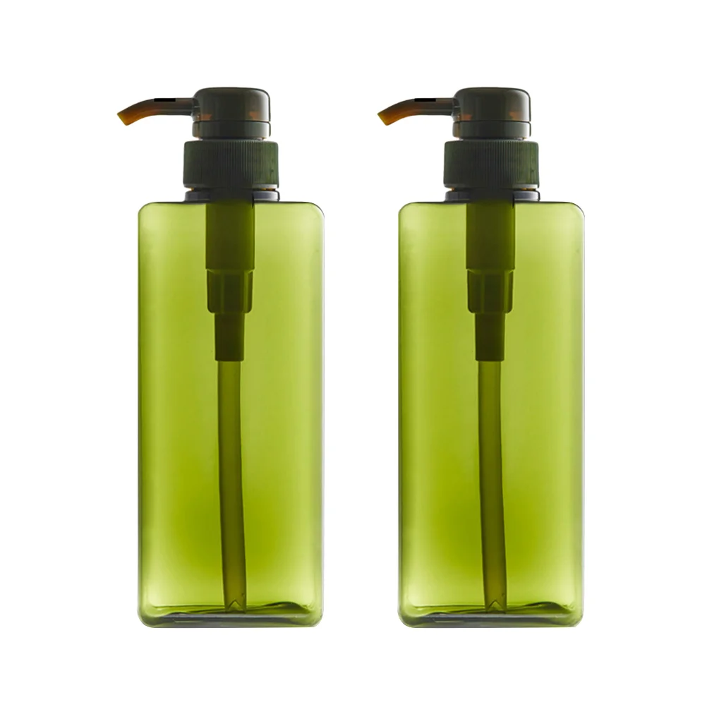 

Soap Dispenser Bottle Toiletries Liquid Containers Empty with Pump Hydrating Shampoo