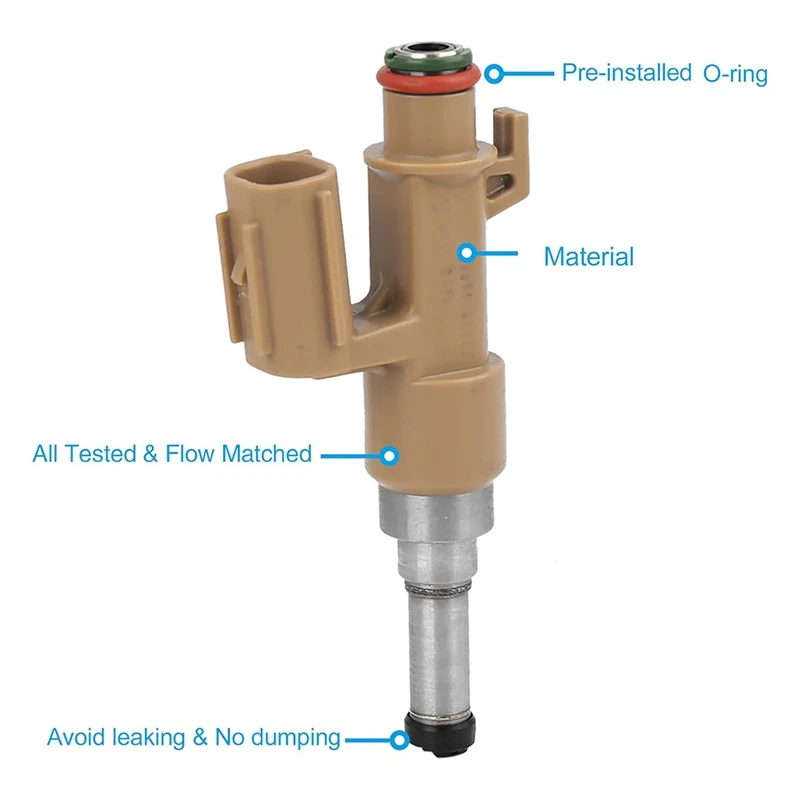 23250-0S020 Automotive Injector Fuel Injector Spark Plug For Toyota Lexus Accessories