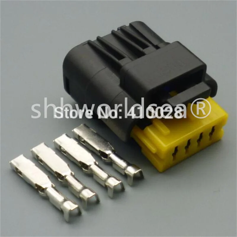 2/10PCS 4 Pin car Petrol Pump Plug Female Male Waterproof Electrical Connector 211PC042S4021 211PL042S0011