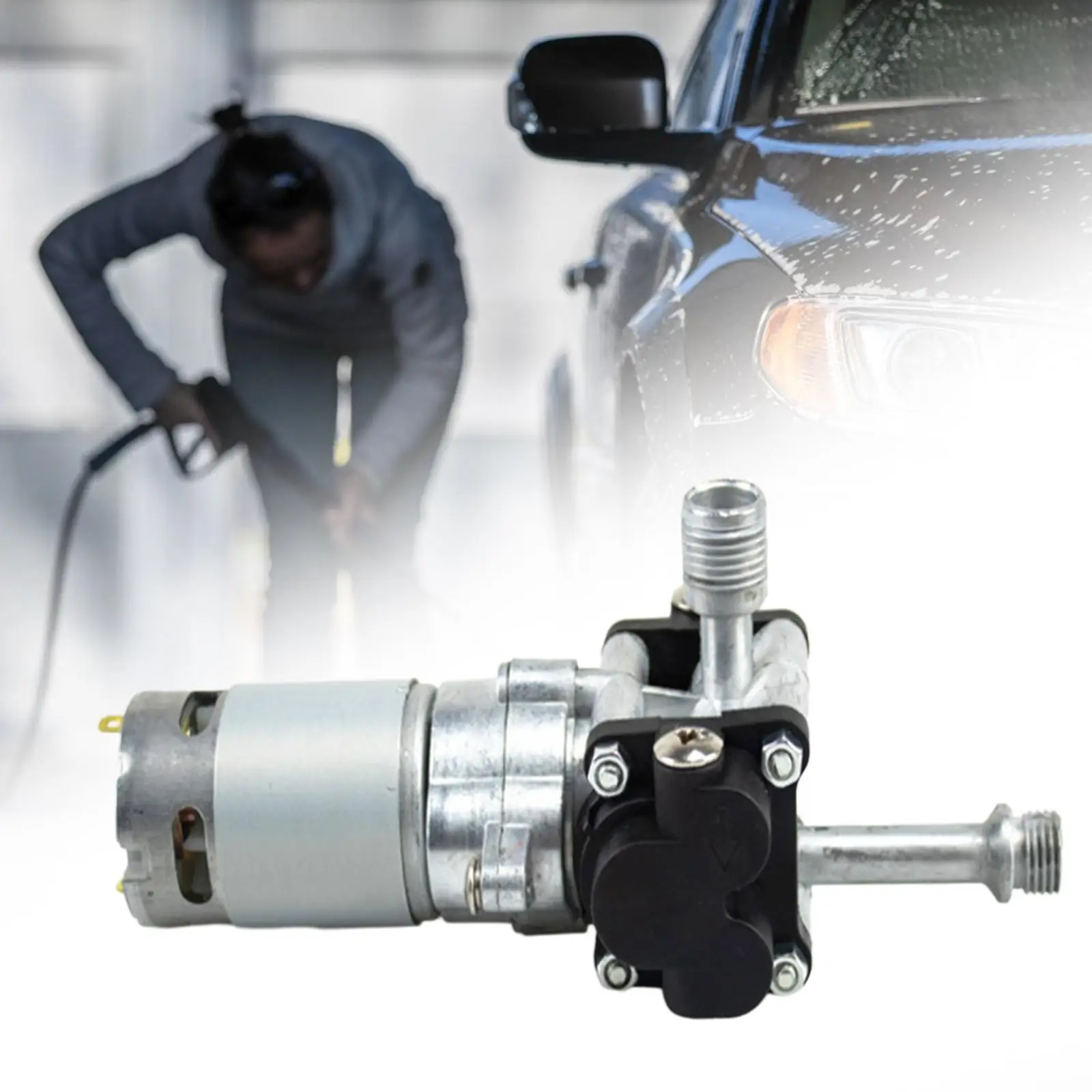 

Car Washing Machine Plunger Pump Pressure Cleaning Machine Sturdy Professional High Power Washer for Automobile Patios Fences