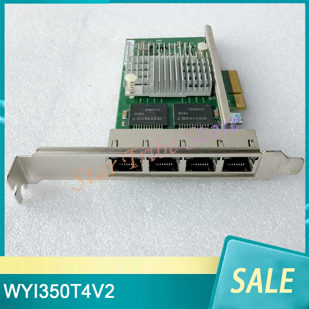 WYI350T4V2 Four Port Gigabit Network Card PCI-E X4 Interface