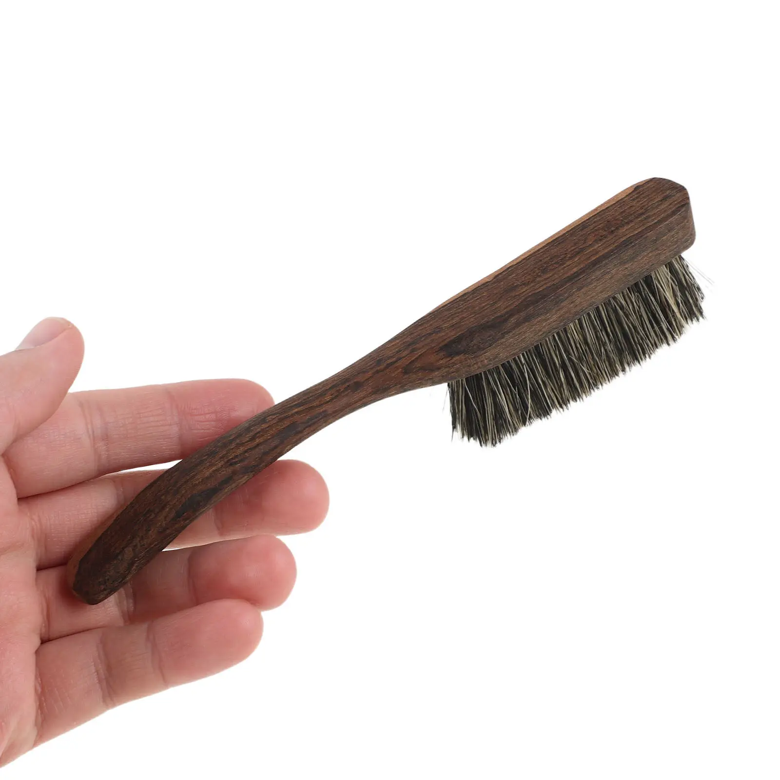 Outdoor Climbing Chalk Brush Boar Hair Fine Bristles Wooden Handle Compact Lightweight Bouldering Brush Tool for Holds Walls