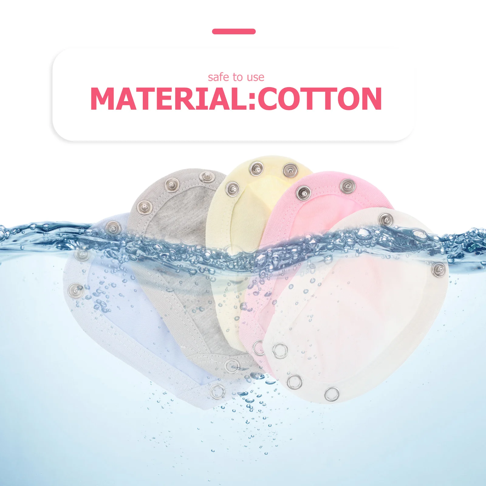 

10Pcs Baby Bodysuit Extenders Cotton Diaper Romper Lengthening Pieces for Boys Girls Utility Jumpsuit Onesie Extender