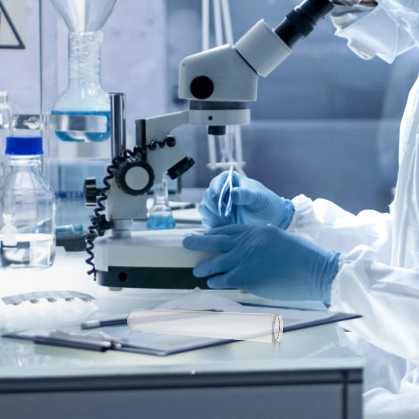 

10 Pcs Acrylic Test Tube Flower Tubes Propagation Mold Planters Hydroponic Plants Containers Sample