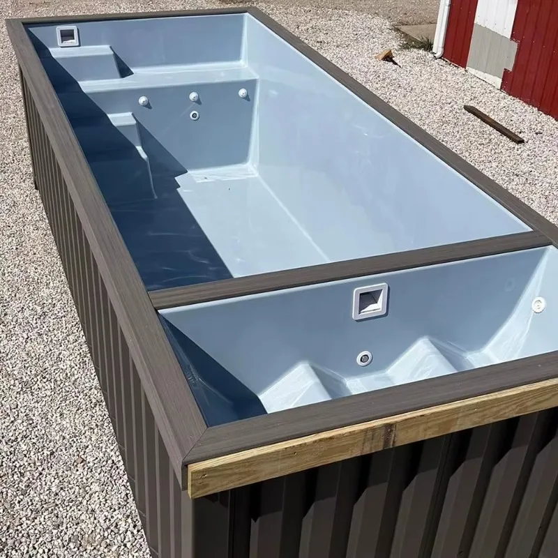 Container Plunge Pool Above‑Ground Leisure Device Perfect For Limited Residential Outdoor Space Where Large Swimming Pool