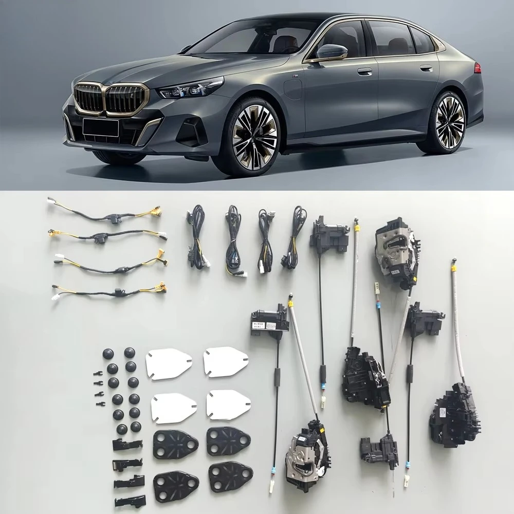 24+For I5 (E61) Electric Suction Door System, Car Soft Close Door, Automatic Suction Lock, Automatic Suction Lock Car Parts