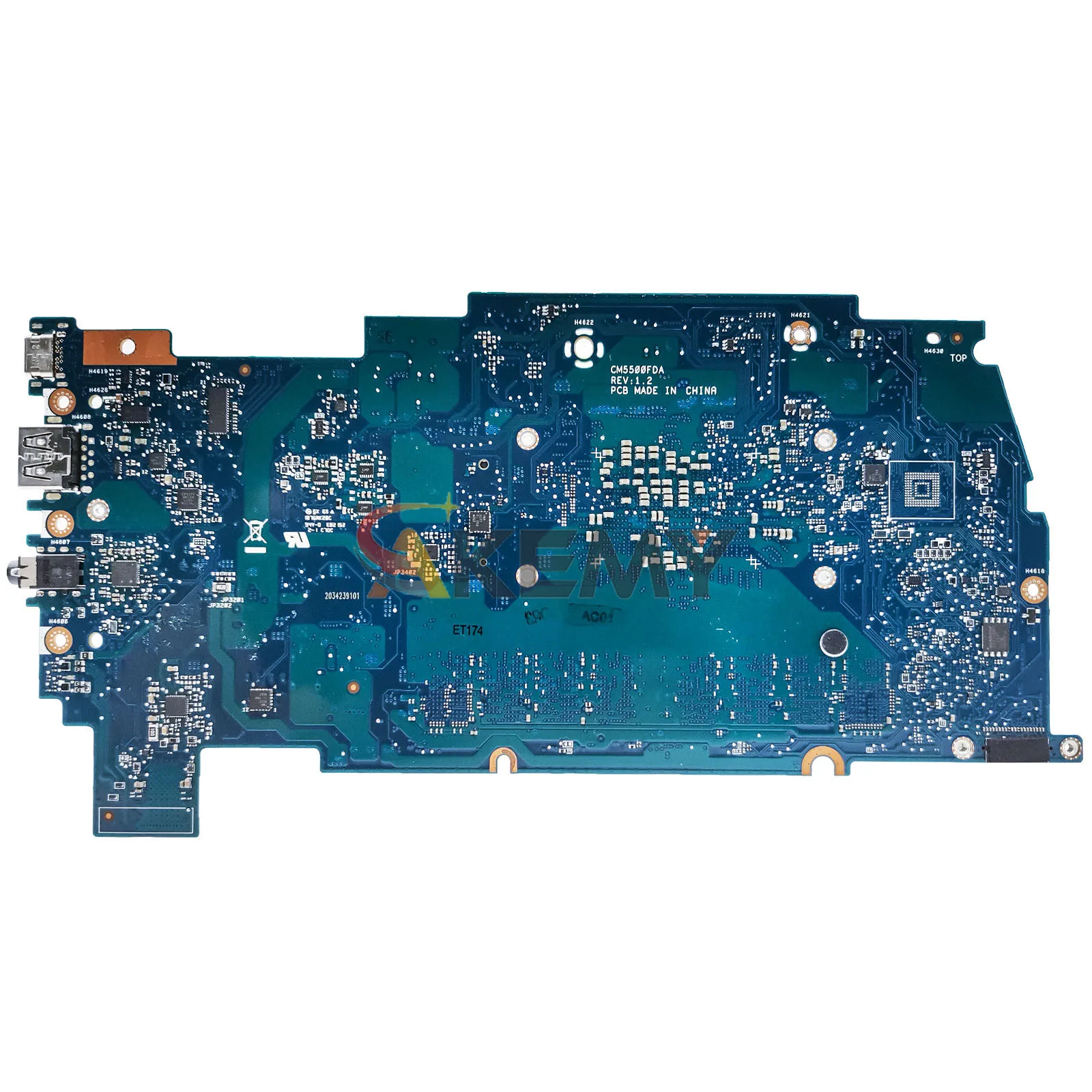 CM5500FDA Notebook Mainboard For ASUS Chromebook CM5500FDA CM5500F With R3 R5 R7 CPU 100% Tests OK Fast Ship
