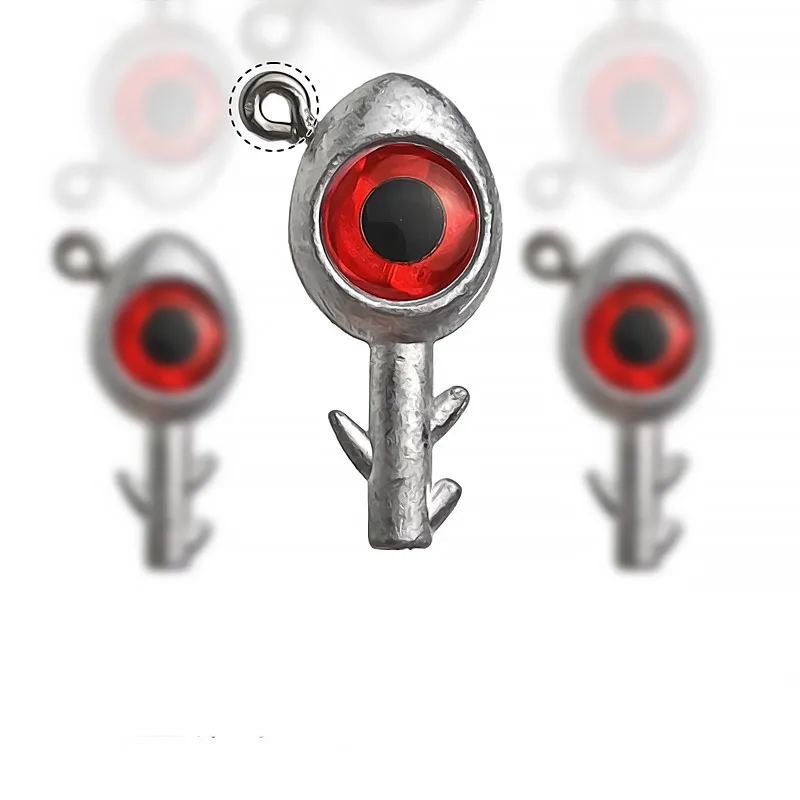 Bazooka Lead Head 5g7g10g14g Hooks JIG Sharp Soft Bait Bass Luya Accessories Wholesale Pike Vertical Drop Fast Fishing Lure - Image 3