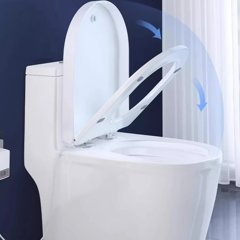 ‌Smart Bidet Toilet Seat, Energy Saving Heated Commode Cover, IPX5 Waterproof Universal Fit, Adjustable Washlet Seat Pad