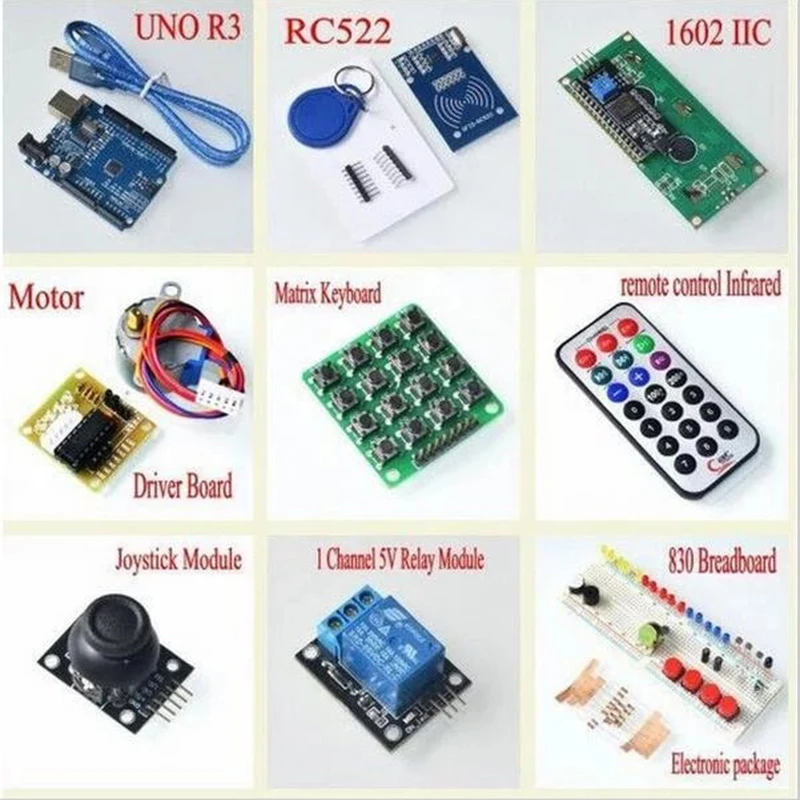 Imagem -04 - Rfid Sensor Starter Kit para Arduino Versão Atualizada Learning Suite Retail Box Uno r3