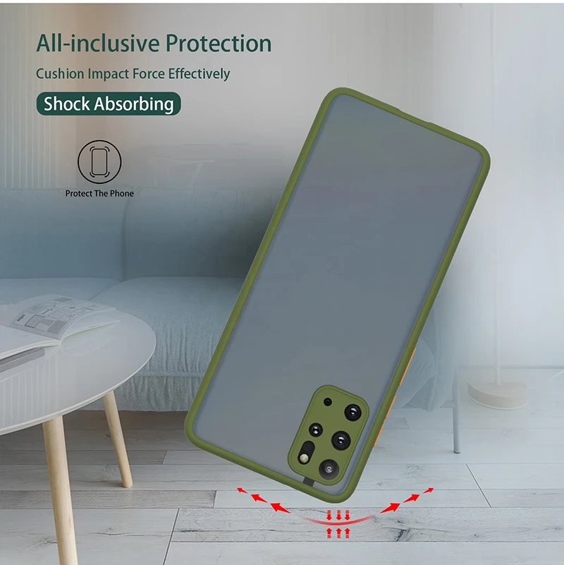 Armor Shockproof Clear Phone Case For Samsung Galaxy A32 A42 A52 A72 A11 A12 A31 A51 A71 A22 A21S A23 A53 A73 A14 A24 5G Cover