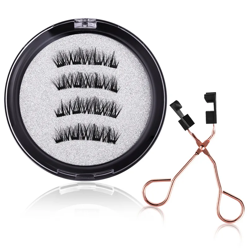 @**3D Magnetic Eyelashes Set Voluminous False Eyelashes with Hard Stems All in One Box for Amazon Best Sellers88