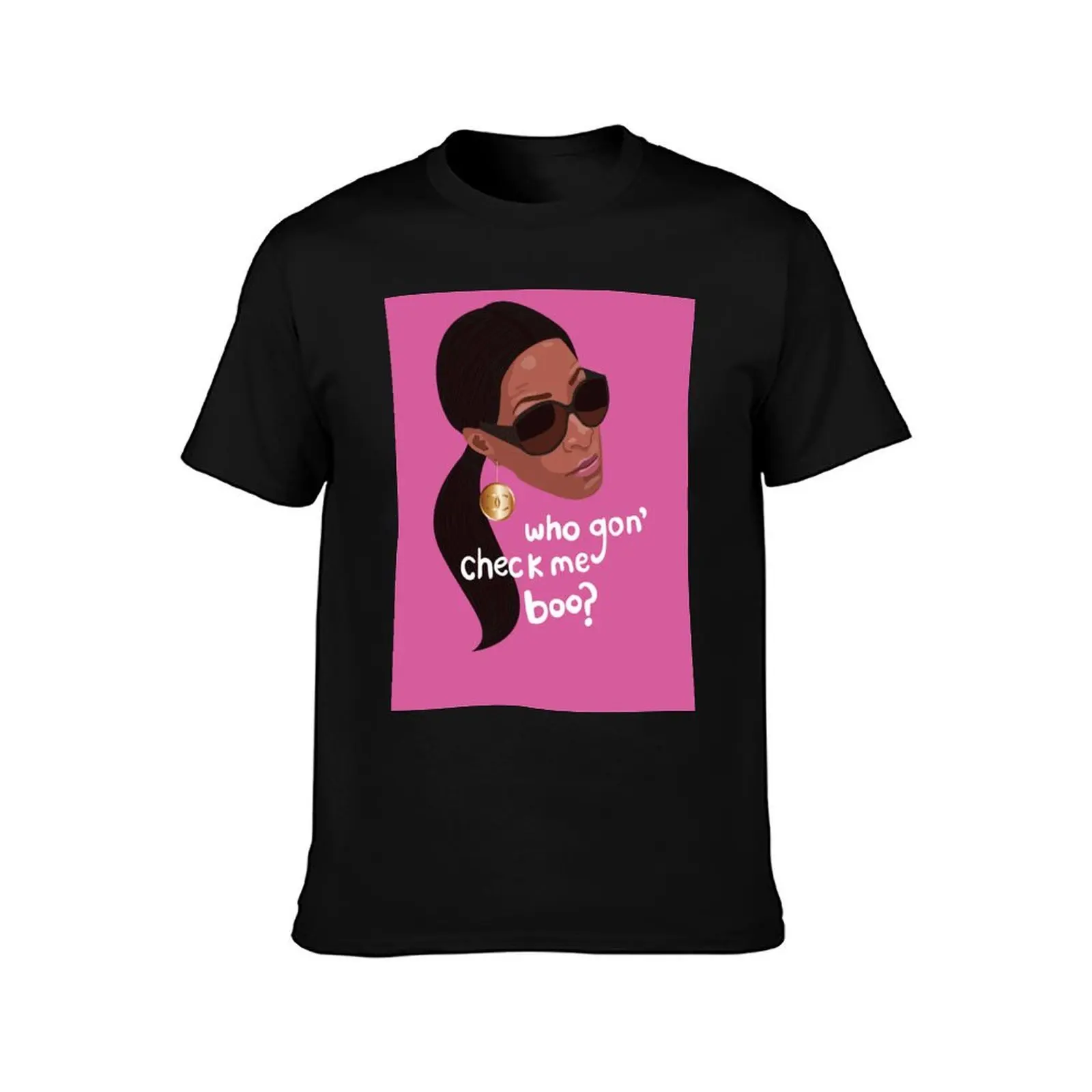 Sheree - RHOA - Real Housewives Atlanta - Who Gon Check Me Boo? T-Shirt Aesthetic clothing oversizeds sweat shirts, men