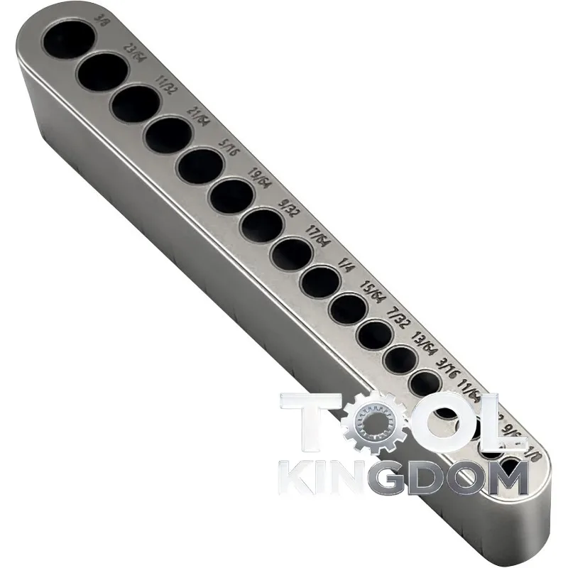 

1 шт. направляющая для сверления прямых отверстий, 17 размеров, совместимых с сверлами диаметром 0,32-0,95 см, инструмент для точного позиционирования при сверлении.