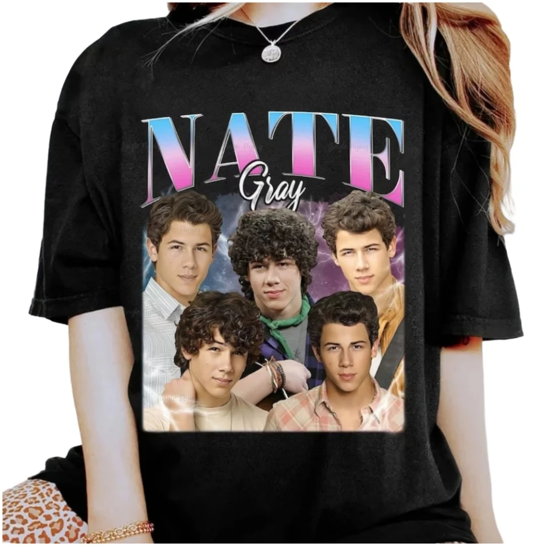 Vintage Nate Gray Homage Jason Gray Shane Camp Rock Movie Oversized Unisex T-Shirt