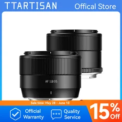 TTArtisan Auto Focus 35mm F1.8 Mark II prime camera lens for Fujifilm X XF X-E4 X-S20 XM5 X-H2S XT30 Sony E ZVE-10II Nikon Z ZFC