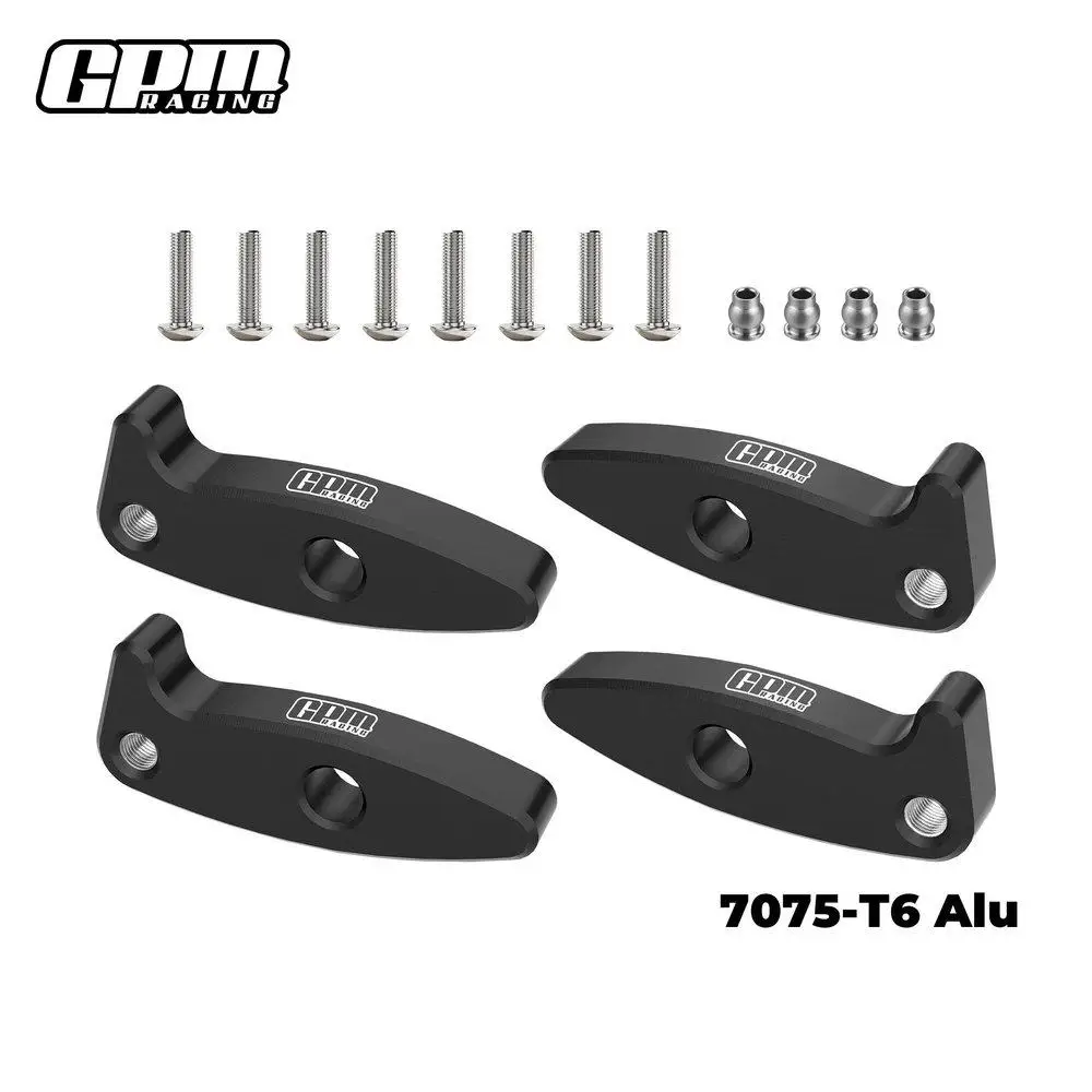 RC Lift Kit For GPM SCX30 Ford Bronco K10 7075 Aluminum High Flex Suspension Improved Ground Clearance RC Crawler Upgrade Parts
