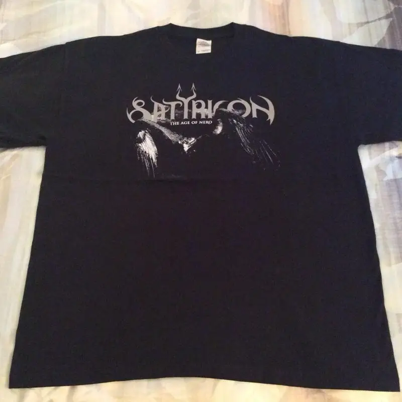 SATYRICON The Age Shirt XL, The Chasm, Inquisition, Urgehal, Urfaust, Empyrium