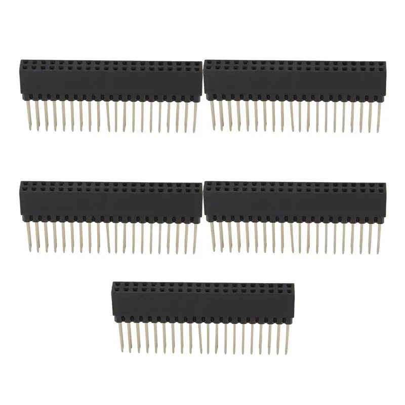 Connecteur empilable à 20 broches AA08-2X20 pour Raspberry Pi A+/Modèle B+/2/3/4 (lot de 5)