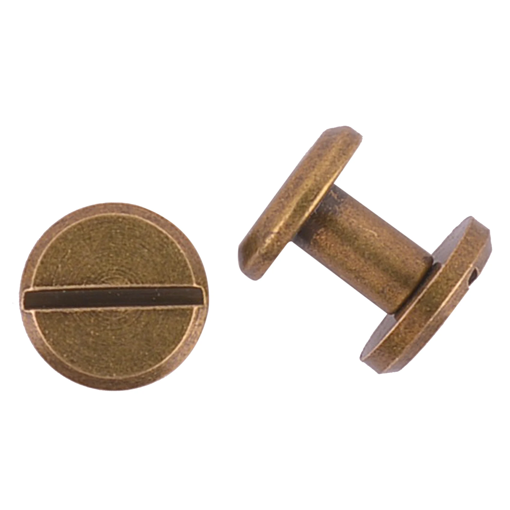 1 Inch Brass Screw Chicago Screws for Gun SlingAnd Shotgun Srap for Hunting 10 / 20 /50 /100 Packs