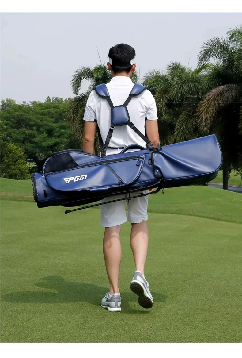 PGM QB155 golf bag manufacturer golf stand bag light waterproof portable custom golf stand bag