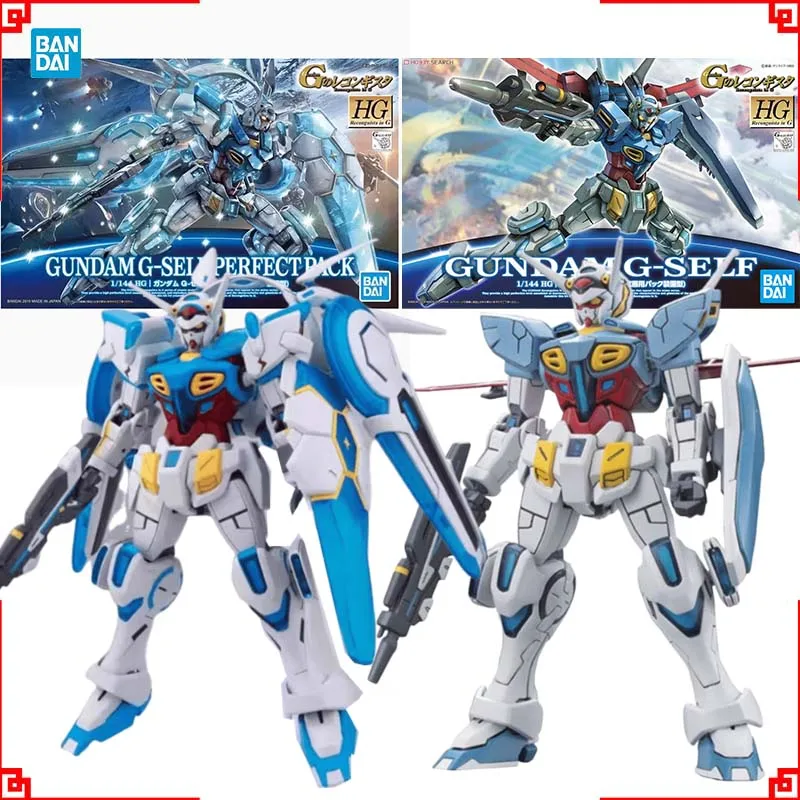 

Набор для сборки модели Gundam Bandai HG G-Self Perfect Pack G-Self Atmospheric Pack, фигурка, конструктор Gunpla, аниме-фигурки, игрушки, подарок