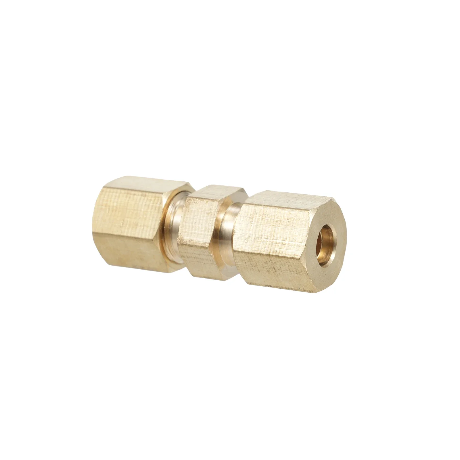 3/16inch Compression Fitting Copper Compression Tube Fitting Brake Line Adapter Fittings No Leakage For Trucks