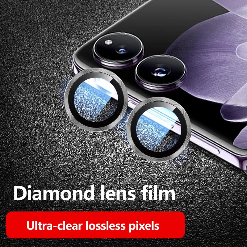 For Xiaomi Mix Flip Lens Film Metal Eagle Glasses Head Split Len Folding Machine Flip Lens Mobile Phone Len Film