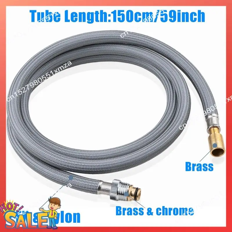 

Распылительный шланг ABCL для замены шланга крана Delta RP50390, выдвижной шланг для крана 59 дюймов, шланг распылителя крана RP62057/RP74608