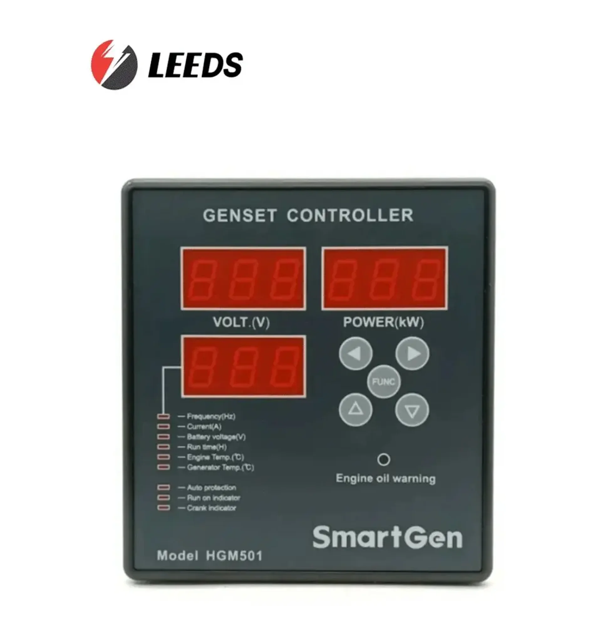 

HGM501 Start Stop Genset Controller Module Diesel Generator LED Digital Display Control Panel Parts DC 9-18V