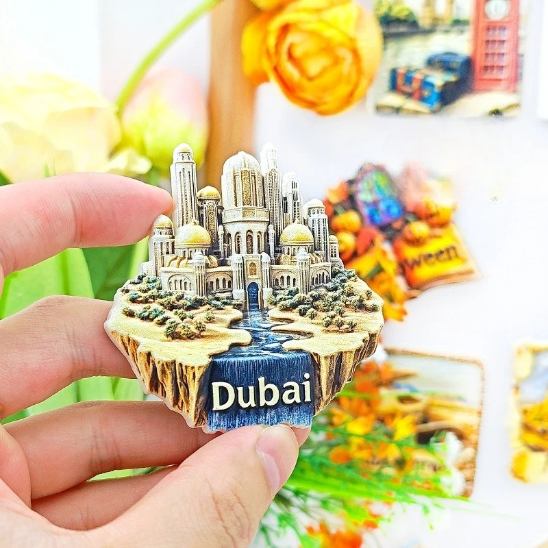 Dubai Oasis Fridge Magnet - 3D - Car Accessories Dubai recension och pris