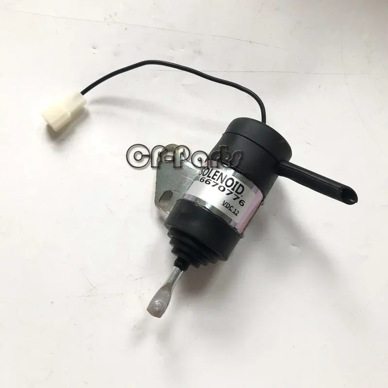 saryu 6670776 Fuel Shut Off Solenoid Fits Bobcat 319 320 324 418 453 E08